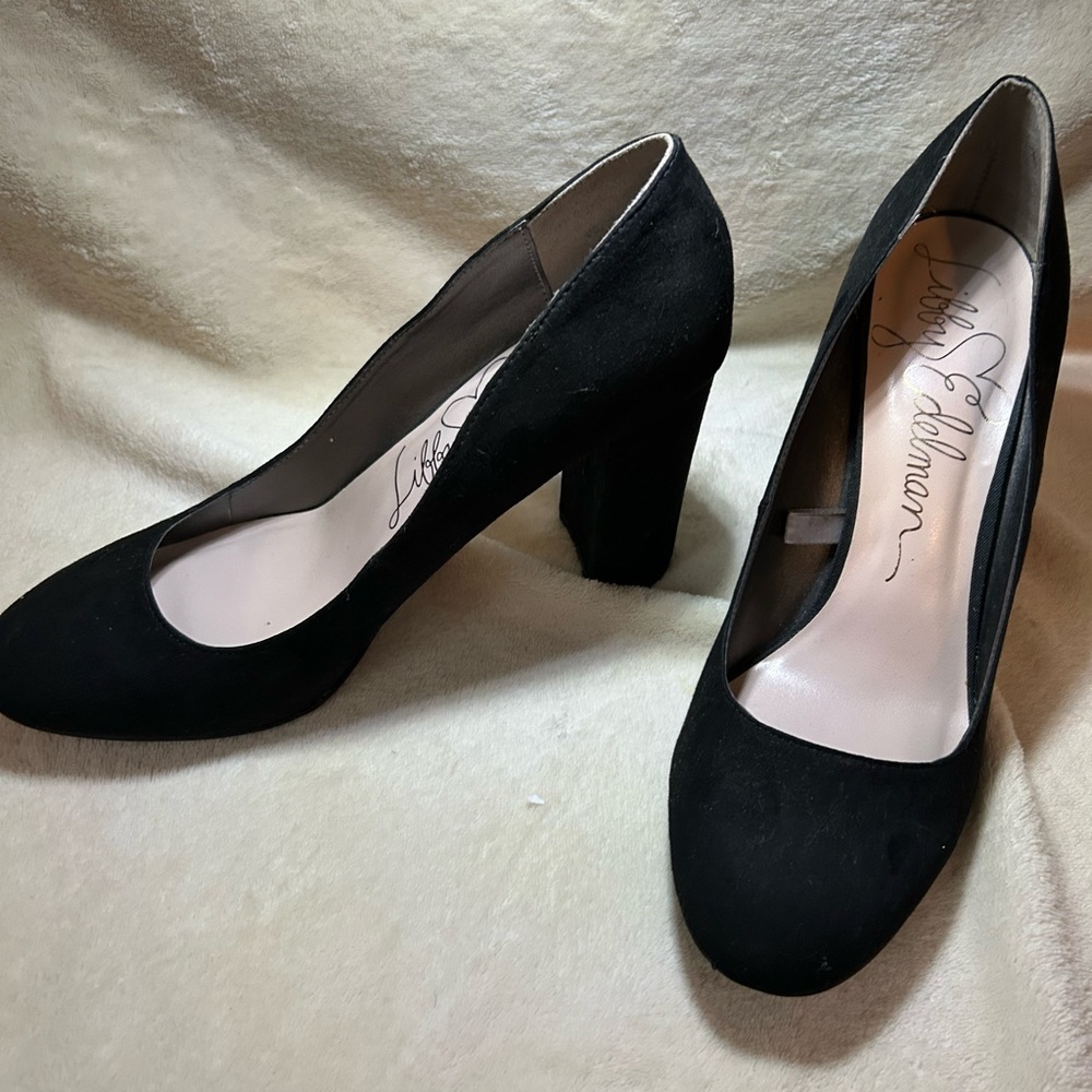 Libby Edelman Classic Black Heels